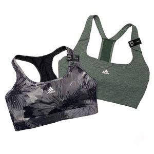 2 Adidas Sports Bras NWT - Women’s size small